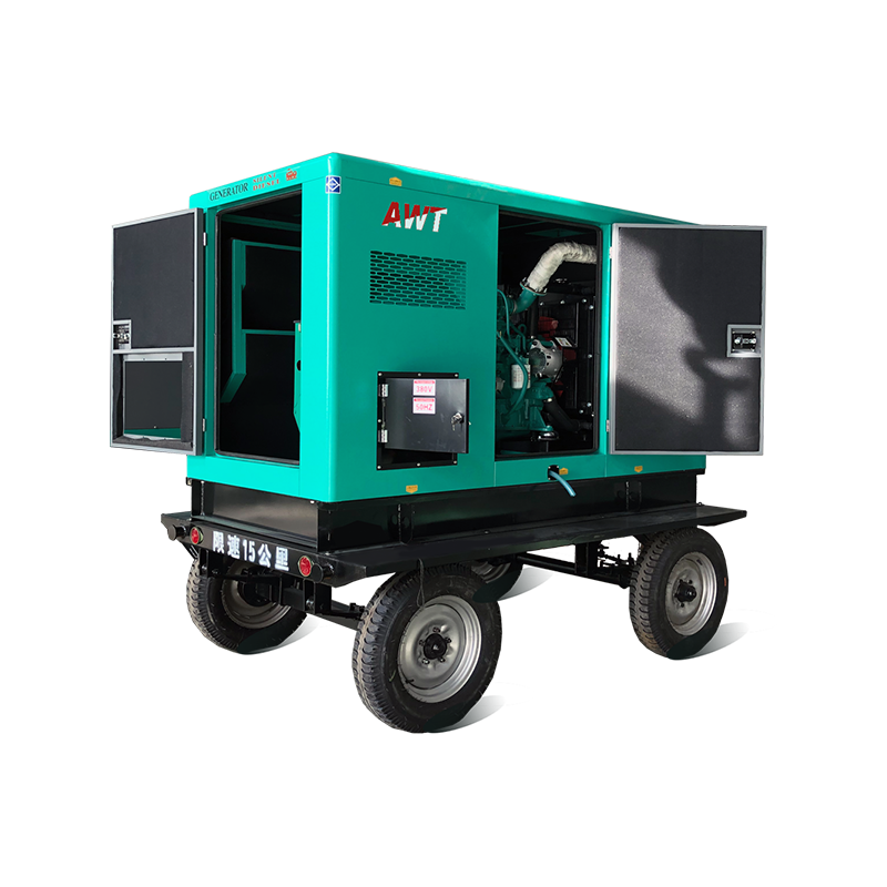 Dieselgeneratorsets van het type aanhanger